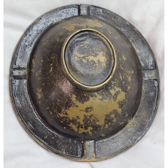 Vintage Oppenheim Zodiac Dish – Israel – Hammered Metal Astrology Tray Model 865 - Picture 10 of 11